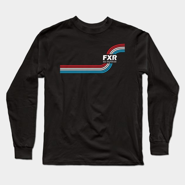 FXR- red white and blue T-Shirt FTF Long Sleeve T-Shirt by the_vtwins